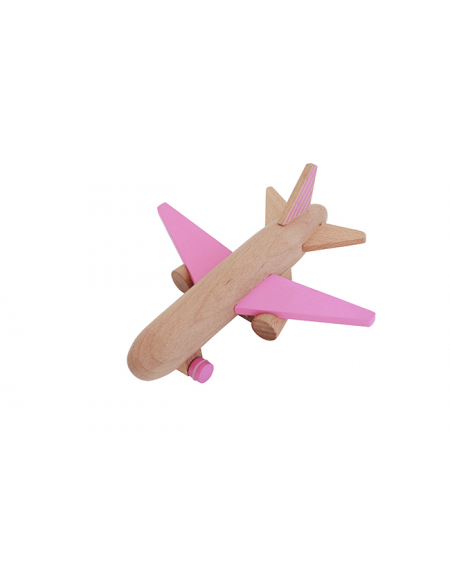 Wooden Wind-up Jet Plane