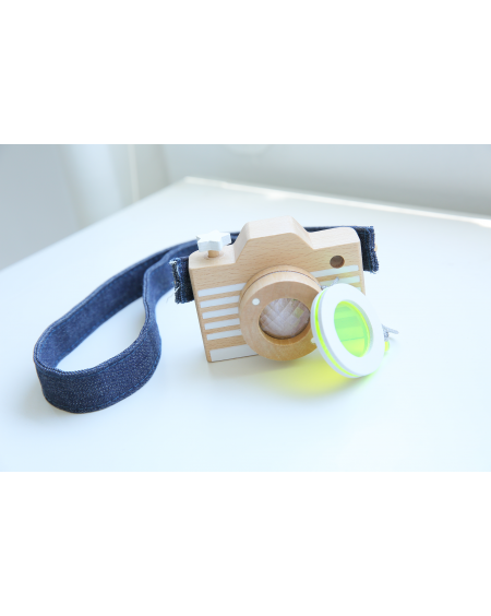 Toy Camera with Yellow Lens