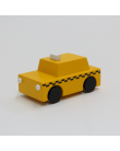 NYC yellow taxi wooden toy