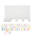 Magnet note board hook and multicolour letters