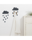 Wall hanger grey clouds and raindrop stickers - MyloWonders