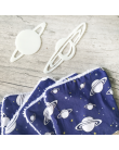 10 washable wipes - Planets