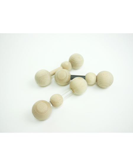 Baby rattles and wood ball