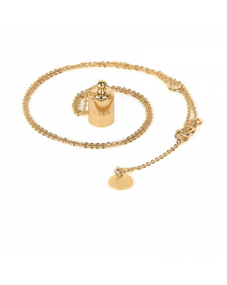 Yellow Gold Necklace My Thousandth by Mon Petit Poids