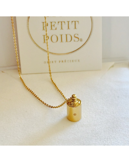 Yellow Gold Necklace My Thousandth by Mon Petit Poids