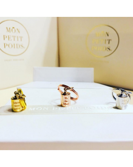 Pink Gold Charm My Thousandth by Mon Petit Poids