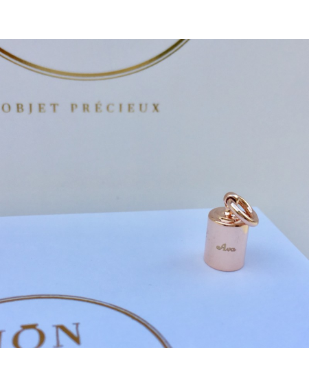 Pink Gold Charm My Thousandth by Mon Petit Poids