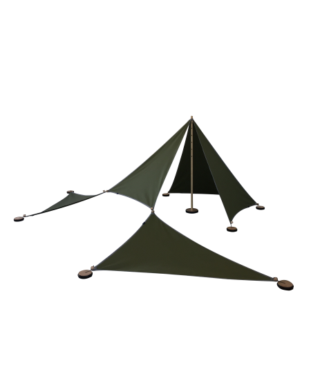 Tente modulable Vert kaki - Abel - MyloWonders