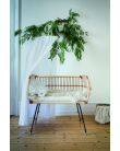 Handmade rattan bedside cot - Martha - Bermbach | MyloWonders