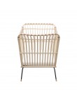Handcrafted  rattan baby / toddler bed - Frederick | Bermbach | MyloWonders
