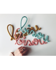 Bisou - Décoration murale en tricotin | Charlie & June | MyloWonders