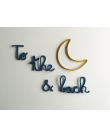 To the Moon - Décoration murale en tricotin | Charlie & June | MyloWonders