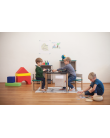 Chaise enfant sensorielle Clément inspirée par Montessori Vert | Coclico | MyloWonders