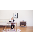 Etagère double inspirée par Montessori Noir | Coclico | MyloWonders