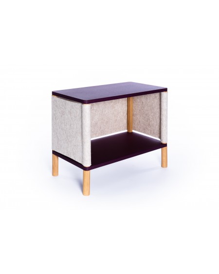 Bookshelf - Montessori Inspired Purple - Teo | Coclico | MyloWonders