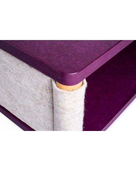 Bookshelf - Montessori Inspired Purple - Teo | Coclico | MyloWonders