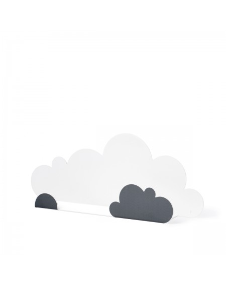 Etagère nuage & stickers gris | Tresxics | MyloWonders
