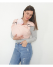 Organic cotton baby carrier Pink | June 22 | MyloWonders