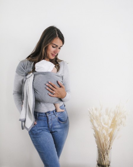 Organic fleece cotton baby carrier Téa | June 22 | MyloWonders