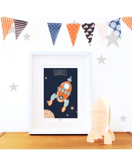 Customisable Poster - Space collection - Spacecraft | Kanzilue | MyloWonders