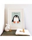 Affiche personnalisable – le pingouin | Kanzilue | MyloWonders