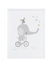 Baby elephant on bicycle - Art Print - lilipinso - mylowonders