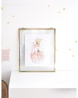 Flamingo and Stars - Art Print - lilipinso - mylowonders