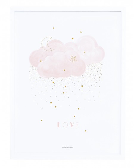Sweet Love - pink - Art Print - lilipinso - mylowonders