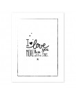 I love you more - Art Print - lilipinso - mylowonders
