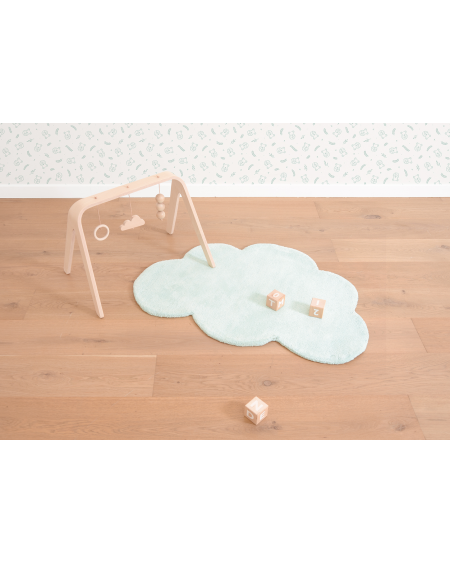 Cloud rug - Turquoise blue - lilipinso - MyloWonders