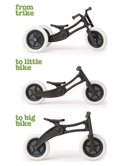 3 in 1 Balance Bike Recycled Edition - wishbone - mylowonders