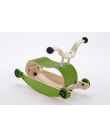 3 en 1 Mini Flip green -  Trotteur, Bascule et porteur - wishbone - mylowonders
