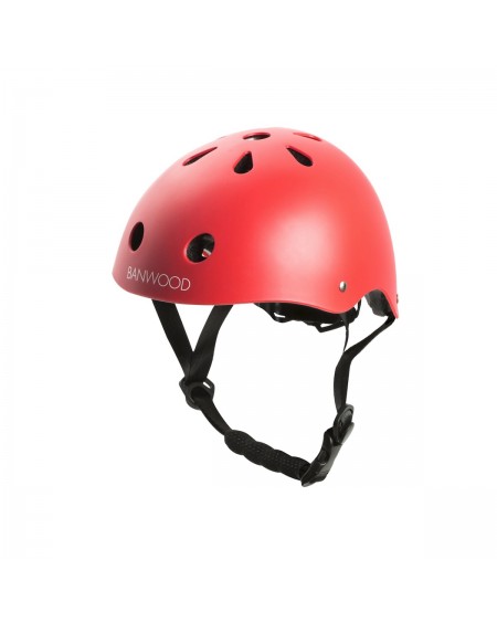 Classic Helmet - Matte Red - banwood - mylowonders