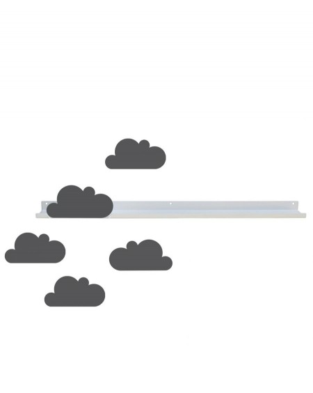 Long shelf & grey cloud stickers - mylowonders