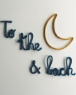 To the Moon - Décoration murale en tricotin | Charlie & June | MyloWonders