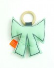 Bow teether mint and grey - MyloWonders