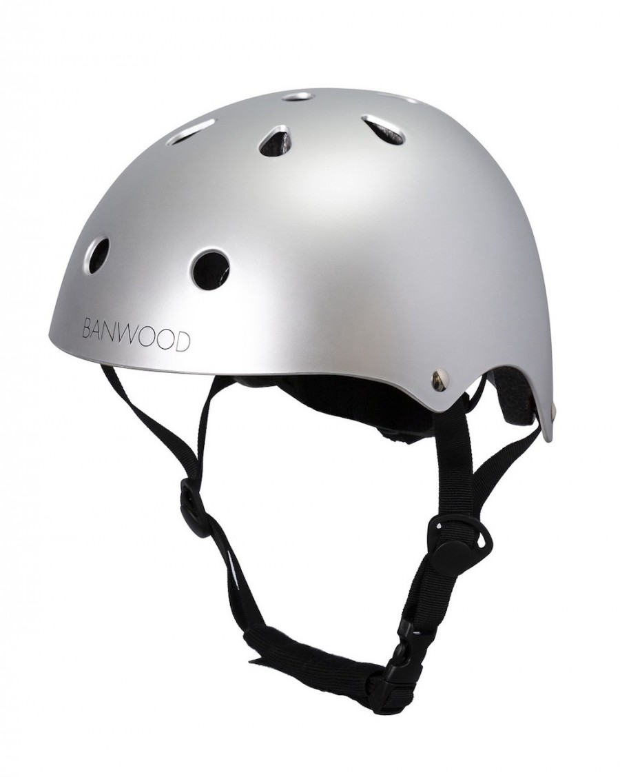 Classic Helmet - matte chrome - banwood - mylowonders