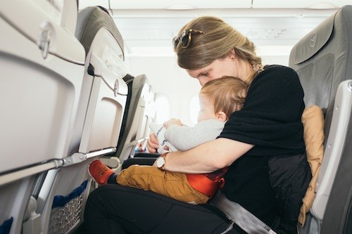 Taking your baby on an aeroplane